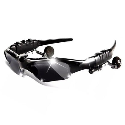 Stereo Wireless Bluetooth-Compatible 5.0 Headset Telephone Sport Driving Cycling Sunglasses Riding Eyes Glasses with Sun Lens