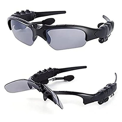 Stereo Wireless Bluetooth-Compatible 5.0 Headset Telephone Sport Driving Cycling Sunglasses Riding Eyes Glasses with Sun Lens